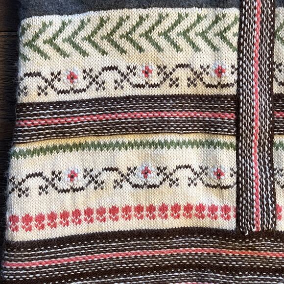 Anthropologie Sleeping On Snow MEDIUM Cardigan Alpaca/Wool Hippie Sweater Coat - Picture 6 of 9